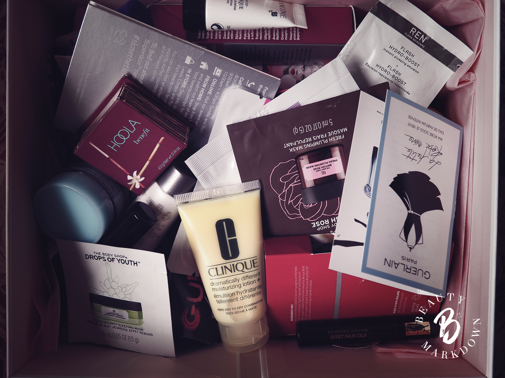 makeup samples skincare