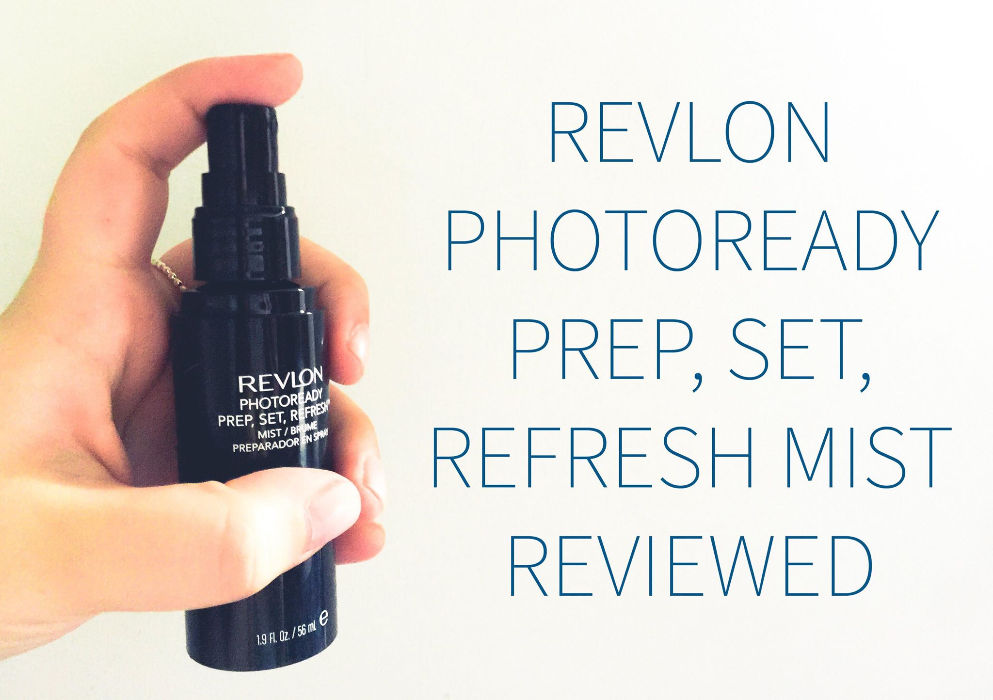 revlon prep set refresh mist reviewed